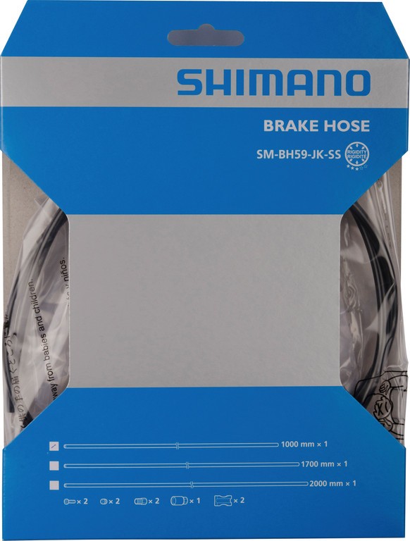 Shimano Latiguillo De Freno De Disco Sm Bh Mm Recortable Negro