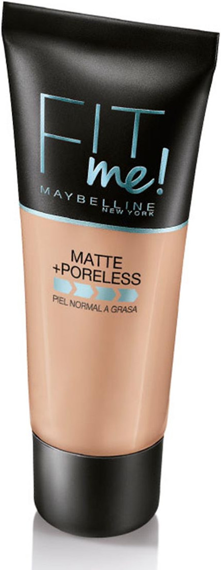 Maybelline Fit Me Matte Poreless Foundation Warm Nude Mujer Bulevip