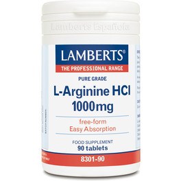 Lamberts L-arginina Hci 1000 Mg 90 Tabs
