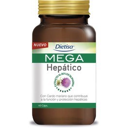 Dietisa Mega Hepatico 60 Vcaps
