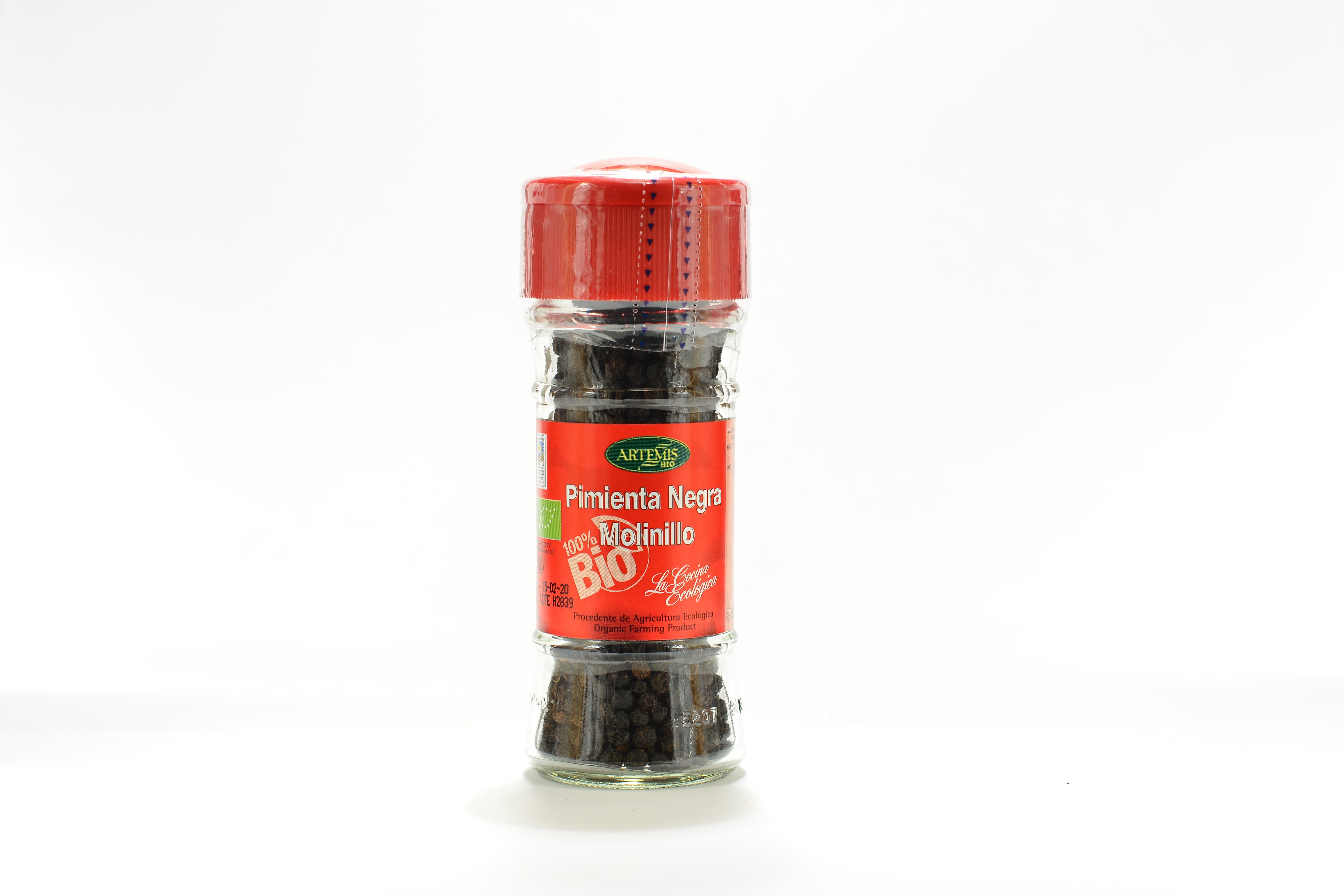 Artemis Bio Tarro Pimienta Negra Molinillo Eco 40 Gr Artemis Bio Tarro Pimienta Negra Molinillo Eco 40 Gr