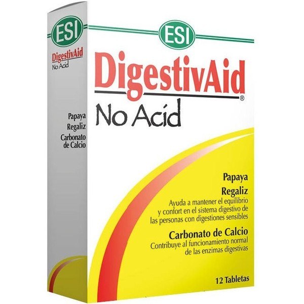 Trepatdiet Digestivaid No Acid 12 Tabletas