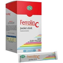 Trepatdiet Ferrolin C Pocket Drink (24sob.)