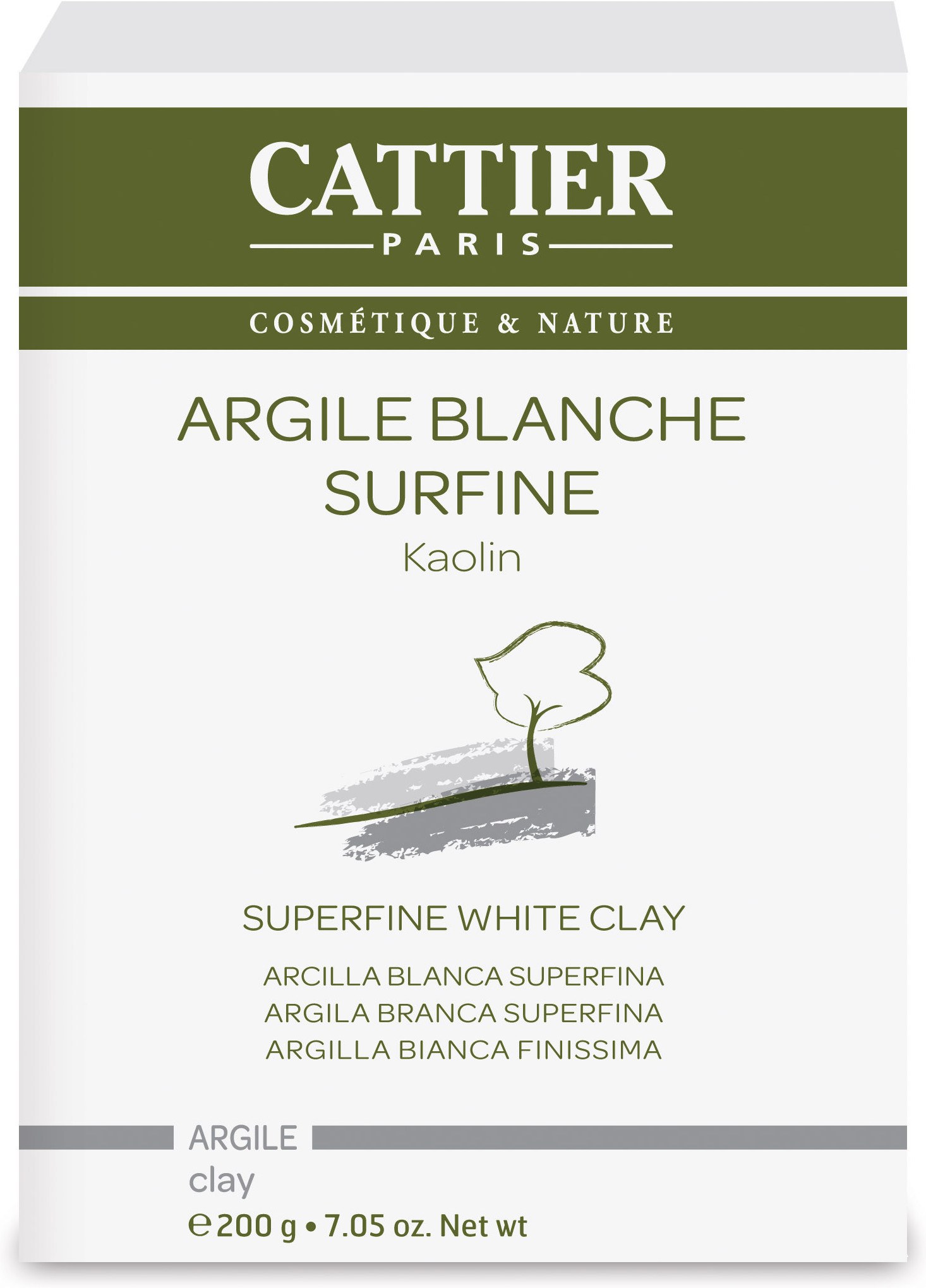 Cattier Arcilla Blanca Superfina 200 Gr Cattier Arcilla Blanca Superfina 200 Gr