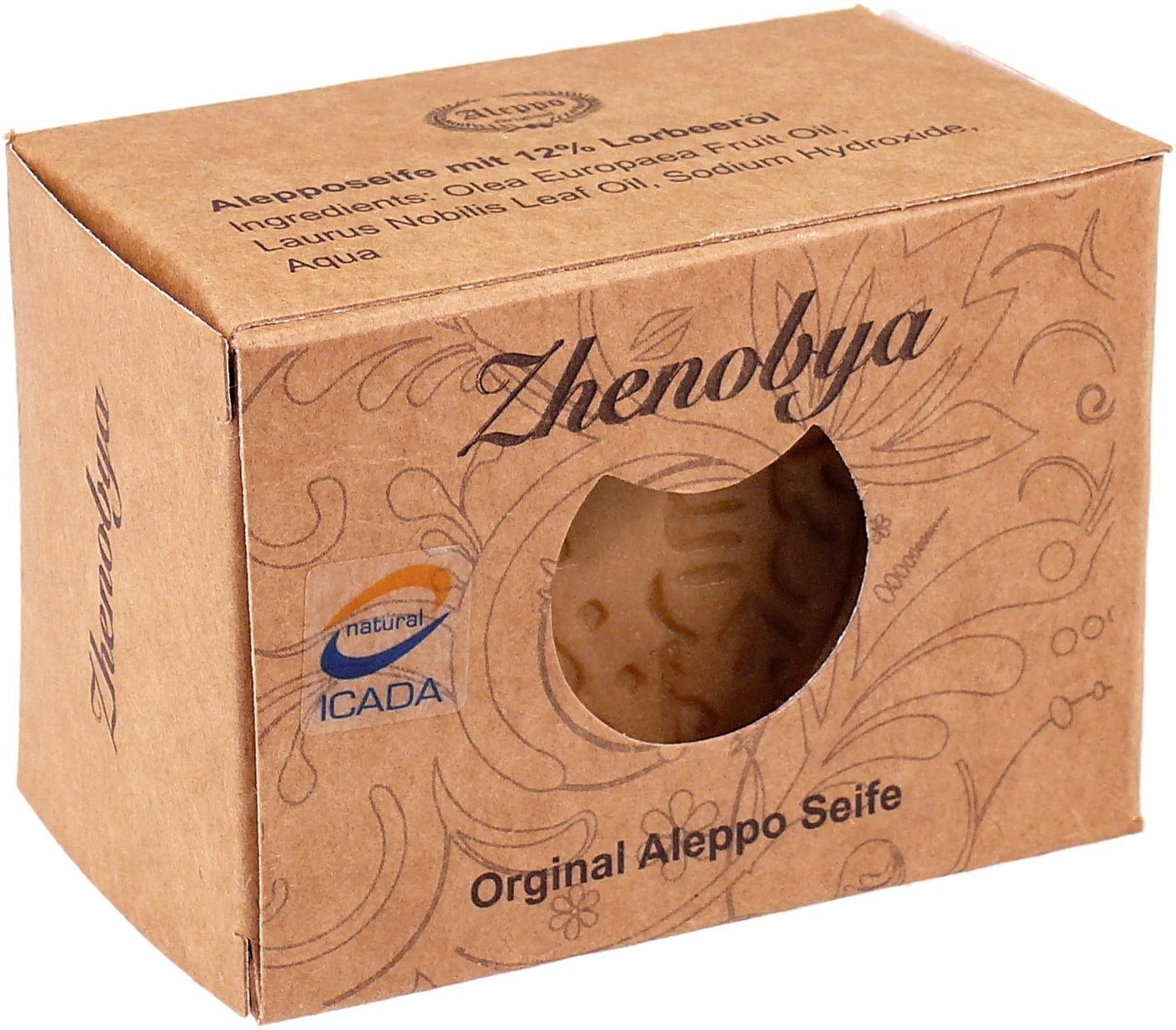 Zhenobya Jabon De Alepo Al 12% 200gr 88-12 Zhenobya Jabon De Alepo Al 12% 200gr 88-12