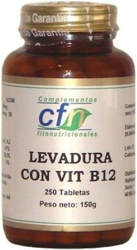 Cfn Levadura Con Vit B12 250 Tab Cfn Levadura Con Vit B12 250 Tab