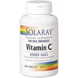 Solaray Vitamina C 1000 mg 100 comprimidos