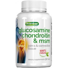 Quamtrax Essentials Glucosamine Chondroïtine & MSM 90 caps