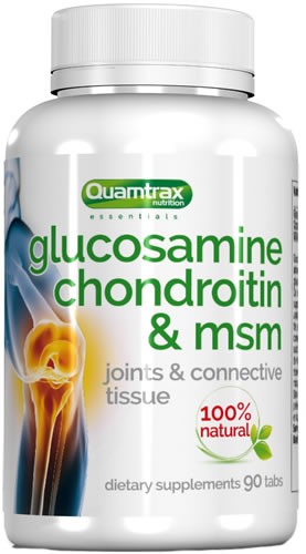 Quamtrax Essentials Glucosamina Condroitina & MSN 90 caps Quamtrax Essentials Glucosamina Condroitina & MSN 90 caps
