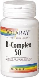 Solaray B Complex 50 Caps Solaray B Complex 50 Caps