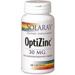 Solaray Optizinc (Zn + B6) 60 Caps