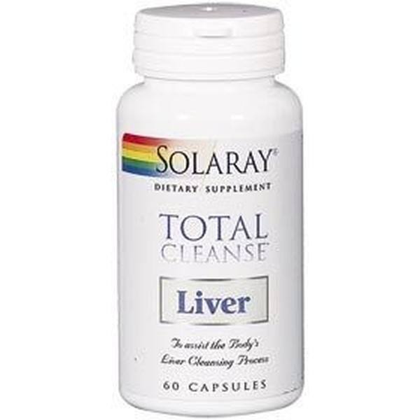 Solaray Total Cleanse Lever 60 Vcaps