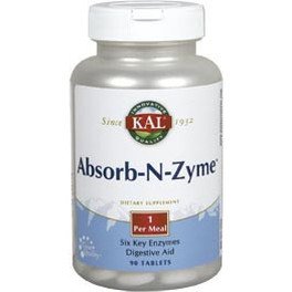 Kal Absorb N Zyme 90 Tabletas
