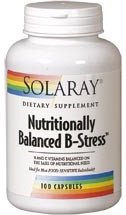 Solaray Nutritionally Balanced B Stress 100 Vcaps Solaray Nutritionally Balanced B Stress 100 Vcaps