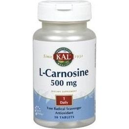 Kal L Carnosine 500 Mg 30 Caps