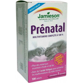 Jamieson Prenatal Multivitaminico 100 Comprimidos