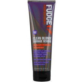 Fudge Professional Clean Blonde Damage Rewind Violet-toning Shampoo 250 Ml Unisex
