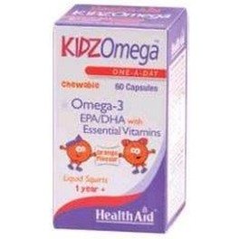 Health Aid Kidz Omega Masticable 60 Caps
