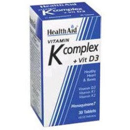 Health Aid Vitamina K Complex+vitamina D3 30 Comp