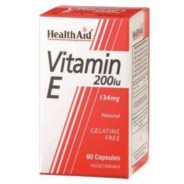 Health Aid Vitamina E Natural 200 Ui 60 Vcaps