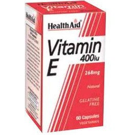 Health Aid Vitamina E Natural 400 Ui 60 Vcaps