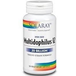 Solaray Multidophilus Tm 12-20 Billion 50 Caps