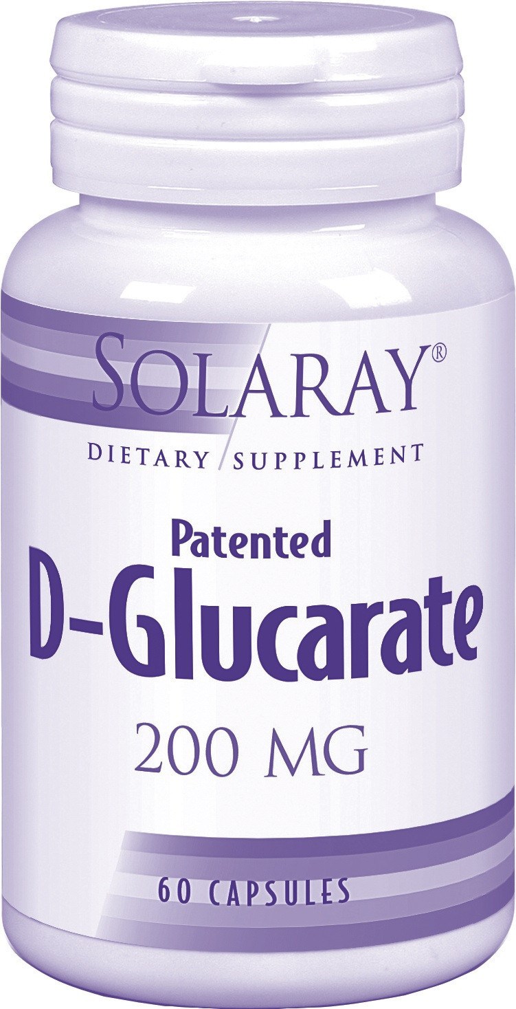Solaray D-glucarate Calcium 400 Mg 60 Caps Solaray D-glucarate Calcium 400 Mg 60 Caps