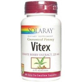 Solaray Vitex (Chasteberry) 60 cápsulas