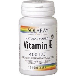 Solaray Vitamina E 50 Pérolas