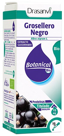 Drasanvi Glicerinado Bio de Grosellero Negro 50 ml Drasanvi Glicerinado Bio de Grosellero Negro 50 ml