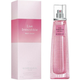 Givenchy Live Irrésistible Rosy Crush Eau de Parfum Vaporizador 75 Ml Mujer