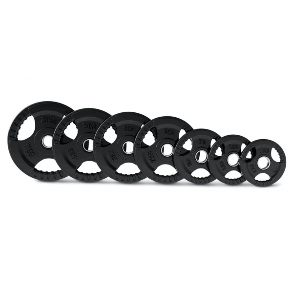 Afw Disco De Goma 3 Agarres 1.25 kg