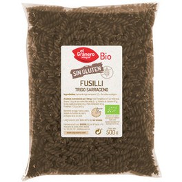 El Granero Integral Trigo Sarraceno Fusilli Bio Sgluten 500 Gramas