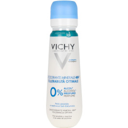 Vichy Deodorant Minéral 48h Tolérance Optimale 0% Alcohol 100 Ml Unisex