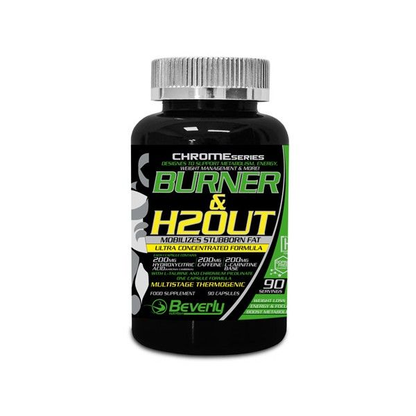 Beverly Nutrition Brûleur & H2OUT 90 capsules