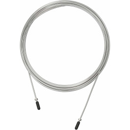 Velites Cable De Repuesto Para Comba De Saltar - Pvc Plata Y Acero - 18 Mm - Especial Competición