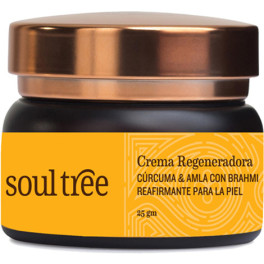 Soultree Crema Facial Regenera Antiarrugas Curcuma 25 G