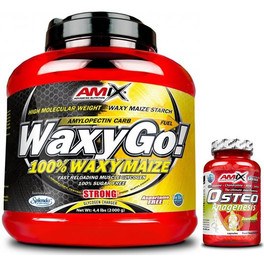 Pack REGALO Amix WaxyGo! 2 kg + Osteo Anagenesis 30 caps