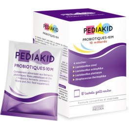 Ineldea Pediakid Probioticos 10m 10 Sobres Sin Frio
