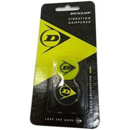 Dunlop Anti Vibrador Blister 2 Unidades Negro Amarillo