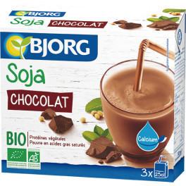 Bjorg Bebida Mini De Soja Con Chocolate Y Calcio Bio