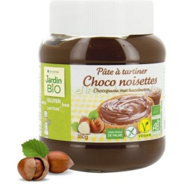 Jardín Bio Crema De Chocolate Con Avellanas 350g