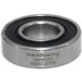 Black Bearing Rodamiento Cerámica - 10 X 22 X 6mm