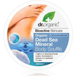 Dr Organic Suflé Corporal Minerales Del Mar Muerto 200 Ml