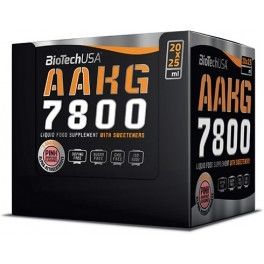 BioTechUSA AAKG 7800 20 ampollas x 25 ml BioTechUSA AAKG 7800 20 ampollas x 25 ml