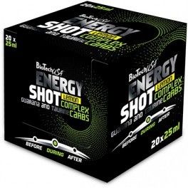 BioTechUSA Energy Shot - 20 Ampollas x 25 Mililitros