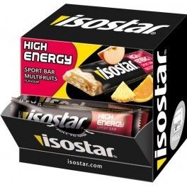 Isostar Barritas High Energy 30 barritas x 40 gr Isostar Barritas High Energy 30 barritas x 40 gr