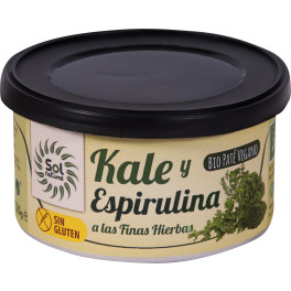 Solnatural Pate Kale/espirulina Finas Hierbas Bio 125 G