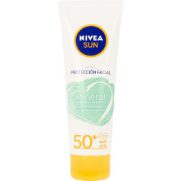 Nivea Sun Facial Mineral Uv Protection Spf50+ 50 ml unissex