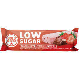 Goldnutrition Protein Bar Low Sugar Strawberry Chocolate 30 G 12